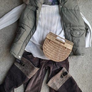 Free people dark brown pants size 29 , size 8